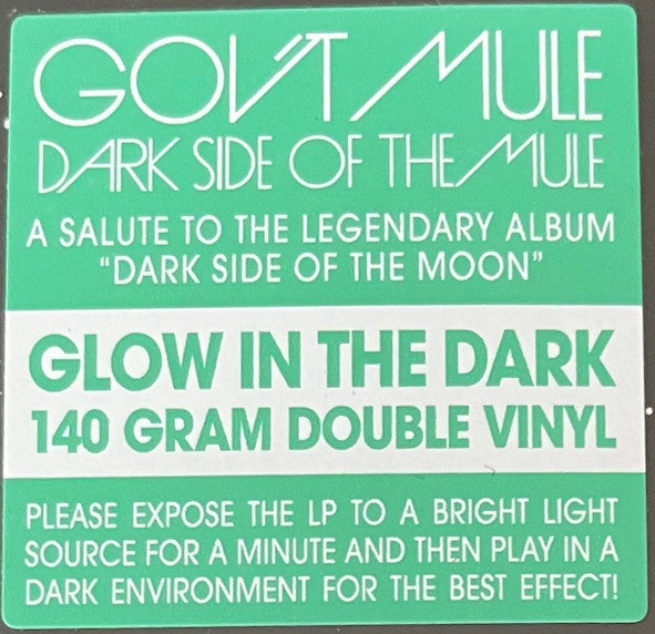 Gov't Mule – Dark Side Of The Mule (Glow In The Dark)