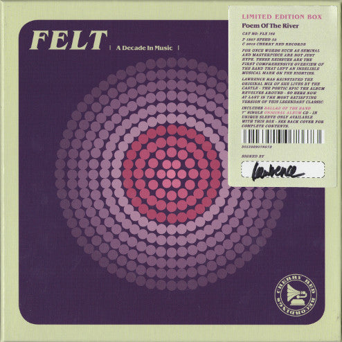 Felt ‎– Poem Of The River(Cd and 7" Vinyl Boxset)